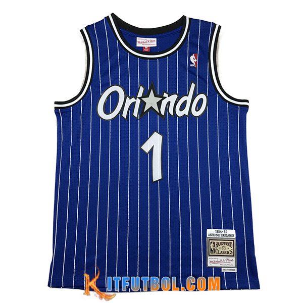 Camisetas Orlando Magic (HARDAWAY #1) 2023/24 Azul/Blanco