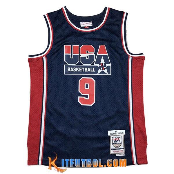 Camisetas USA (JORDAN #9) 2023/24 Azul marino