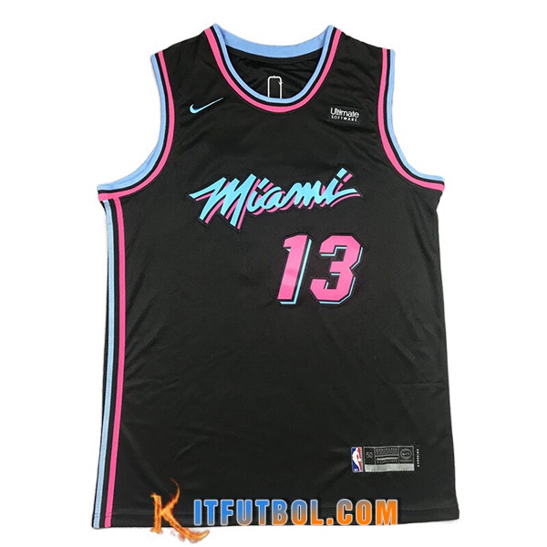Camisetas Miami Heat (ADEBAYO #13) 2023/24 Negro