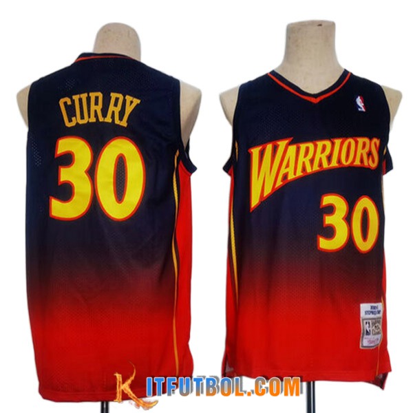 Camisetas Golden State Warriors (CURRY #30) 2023/24 Rojo/Negro