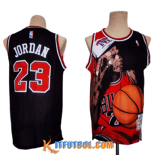Camisetas Chicago Bulls (JORDAN #23) 2023/24 Negro -04