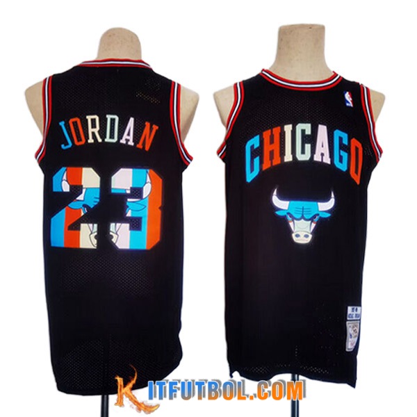 Camisetas Chicago Bulls (JORDAN #23) 2023/24 Negro -03