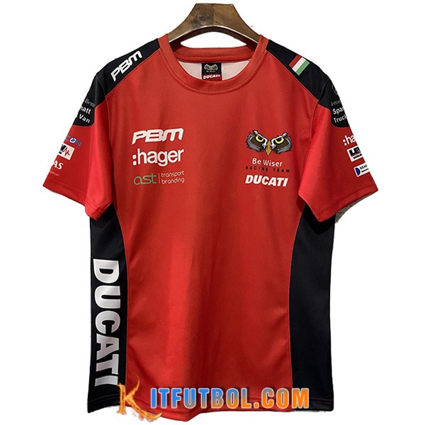 Camiseta de manga corta F1 Ducati Team Rojo 2023