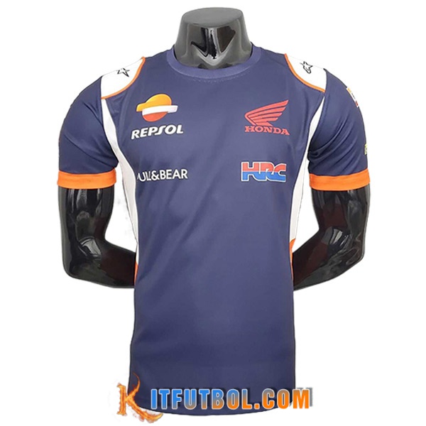 Camiseta de manga corta F1 Honda Team Azul marino 2023