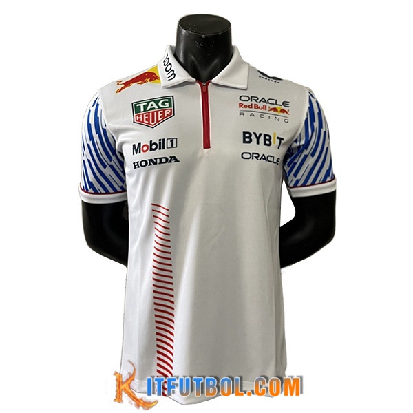 Polo F1 RedBull Racing Team Blanco 2023