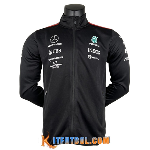 Chaquetas F1 Mercedes Benz Team Negro 2023