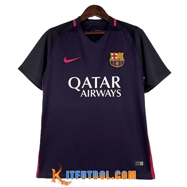 Camisetas De Futbol FC Barcellona Retro Segunda 2016/2017