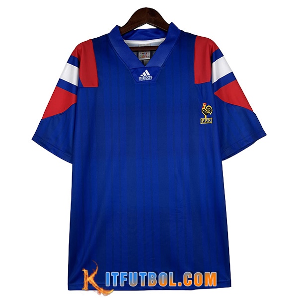 Camisetas De Futbol Francia Retro Primera 1992/1994