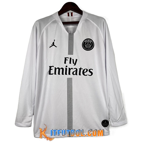 Camisetas De Futbol PSG Retro Segunda Manga Largas 2006/2007