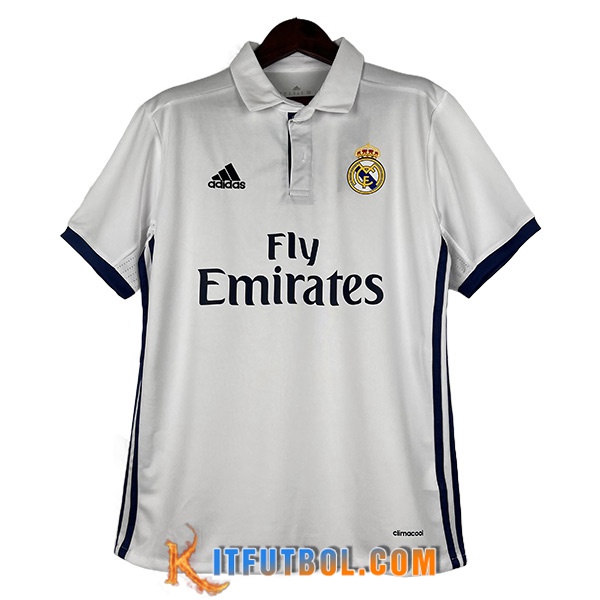 Camisetas De Futbol Real Madrid Retro Primera 2016/2017