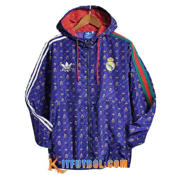 Rompevientos Real Madrid Violeta 2023/2024