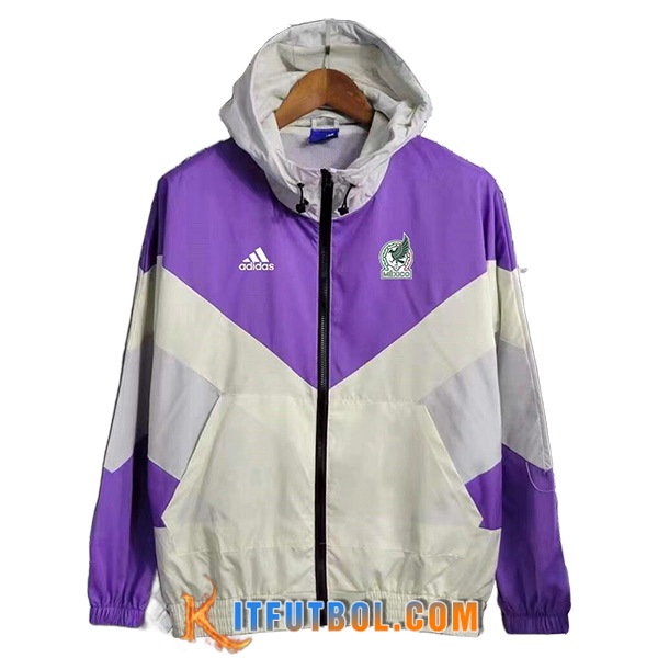 Rompevientos México Violeta/Gris 2023/2024
