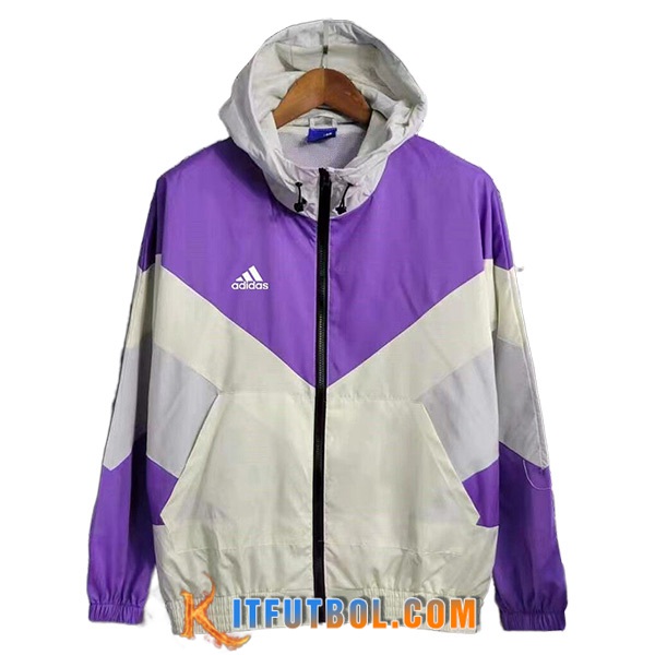 Rompevientos Adidas Violeta/Gris 2023/2024