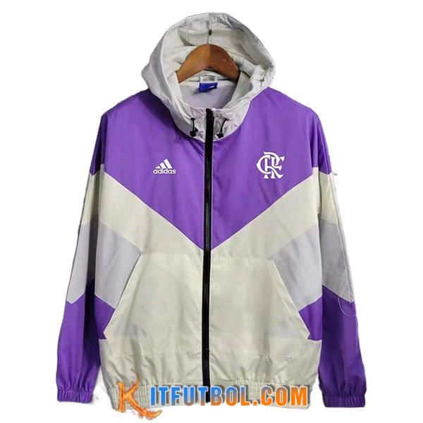 Rompevientos Flamengo Violeta/Gris 2023/2024