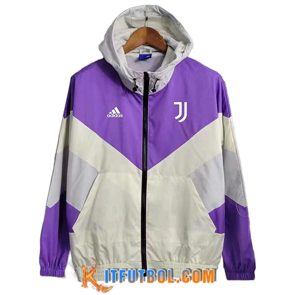 Rompevientos Juventus Violeta/Gris 2023/2024