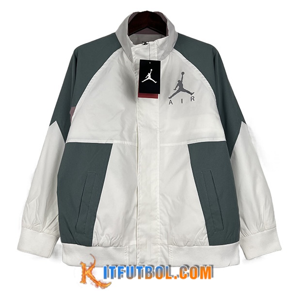 Rompevientos Jordan Blanco/Verde 2023/2024