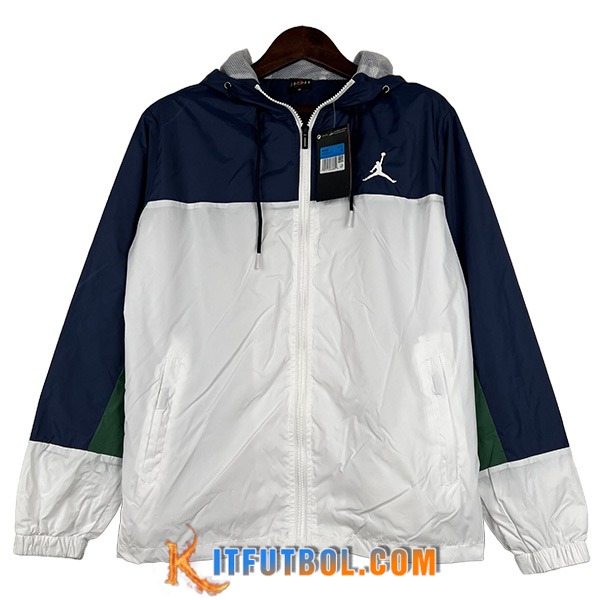 Rompevientos Jordan Blanco/Azul 2023/2024