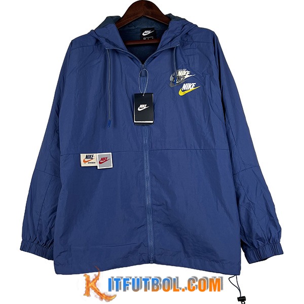 Rompevientos Nike Azul marino 2023/2024