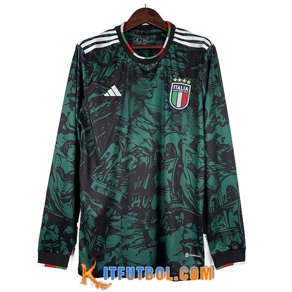 Camiseta Equipo Nacional Italia Manga Larga 2023/2024