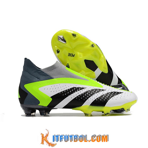 Adidas Botas De Fútbol Predator Accuracy+ FG Boots Gris/Verde