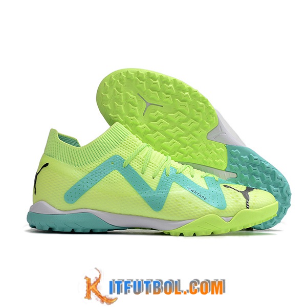 PUMA Botas De Fútbol Future X Powercat Tokyo Match TF Verde