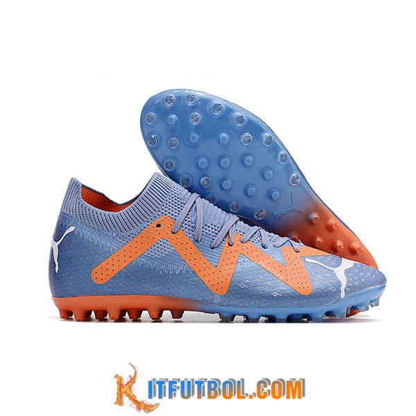 PUMA Botas De Fútbol Puma Future Ultimate AG Azul Claro