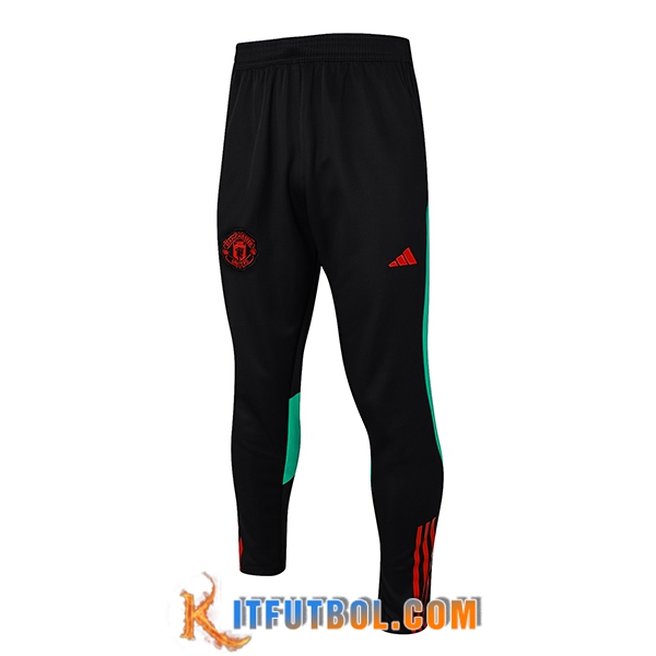Pantalon Entrenamiento Manchester United Negro 2023/2024 -05
