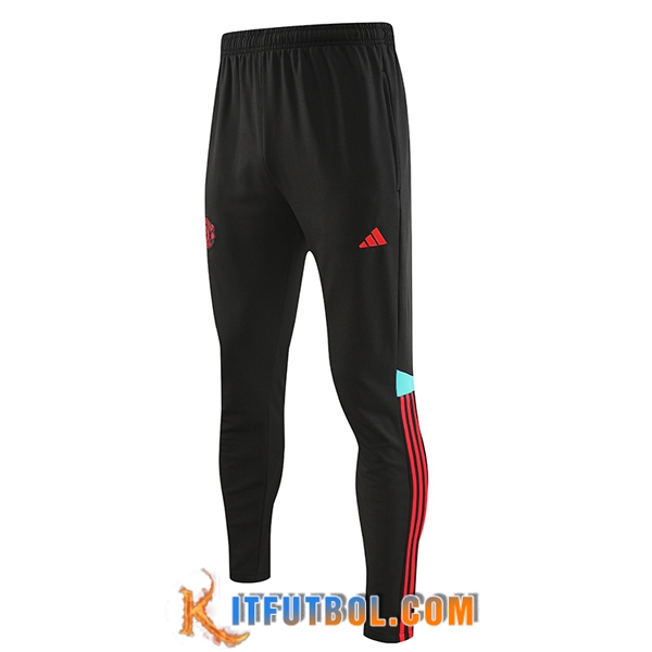 Pantalon Entrenamiento Manchester United Negro 2023/2024 -04