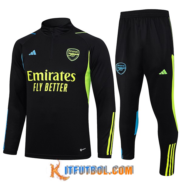 Chandal Equipos De Futbol Arsenal Negro 2023/2024 -04