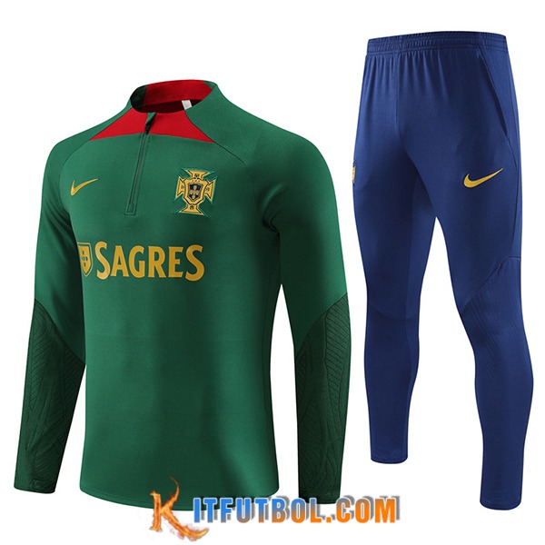 Chandal Equipos De Futbol Portugal Verde 2023/2024