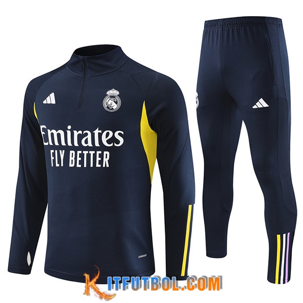 Chandal Equipos De Futbol Real Madrid Azul marino 2023/2024 -02