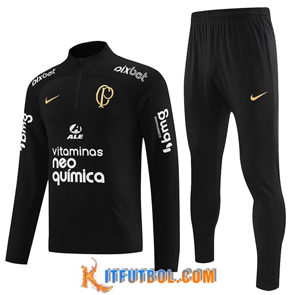 Chandal Equipos De Futbol Corinthians Negro 2023/2024 -02