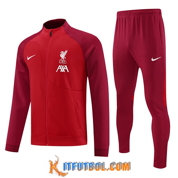 Chandal Equipos De Futbol - Chaqueta FC Liverpool Rojo 2023/2024