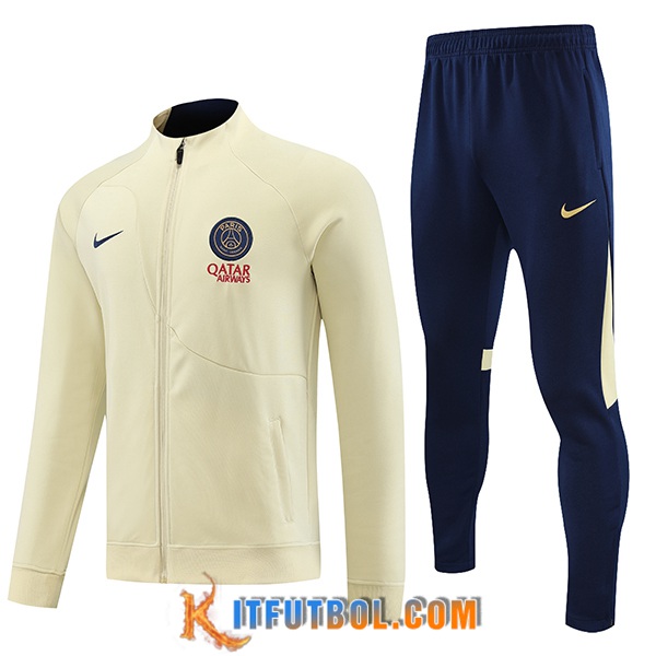 Chandal Equipos De Futbol - Chaqueta PSG Blanco 2023/2024 -03
