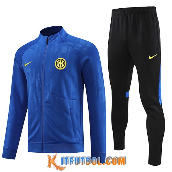 Chandal Equipos De Futbol - Chaqueta Inter Milan Azul 2023/2024