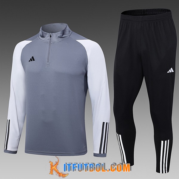 Chandal Equipos De Futbol Adidas Ninos Gris 2023/2024