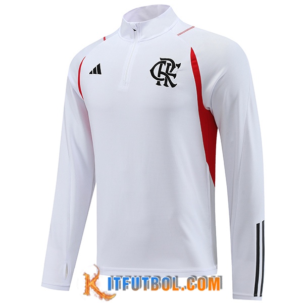 Sudadera De Entrenamiento Flamenco Blanco 2023/2024 -02