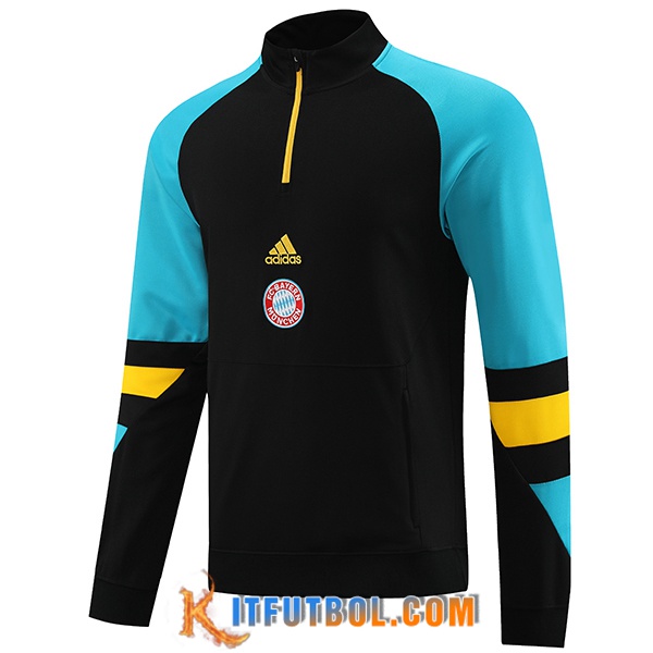 Sudadera De Entrenamiento Bayern Munich Negro 2023/2024 -02