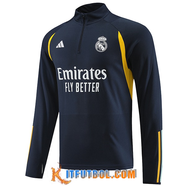 Sudadera De Entrenamiento Real Madrid Azul marino 2023/2024
