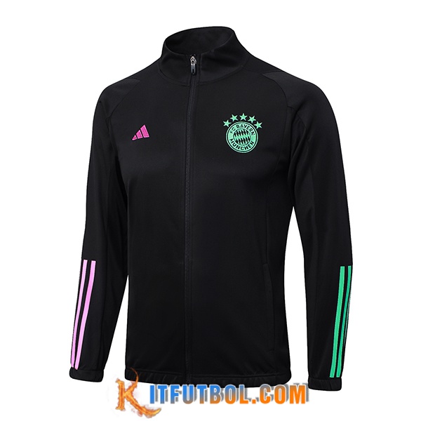 Chaquetas Futbol Bayern Munich Negro 2023/2024