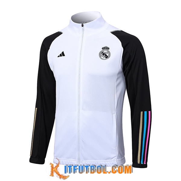 Chaquetas Futbol Real Madrid Blanco 2023/2024