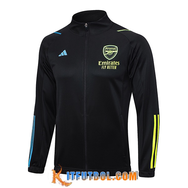 Chaquetas Futbol Arsenal Negro 2023/2024