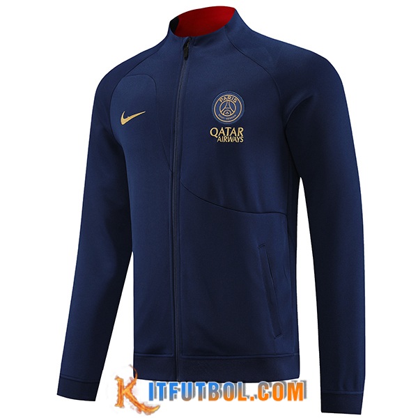 Chaquetas Futbol PSG Azul marino 2023/2024 -02