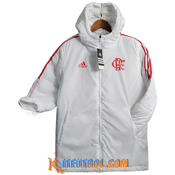 Chaqueta Con Capucha Flamenco Blanco 2023/2024