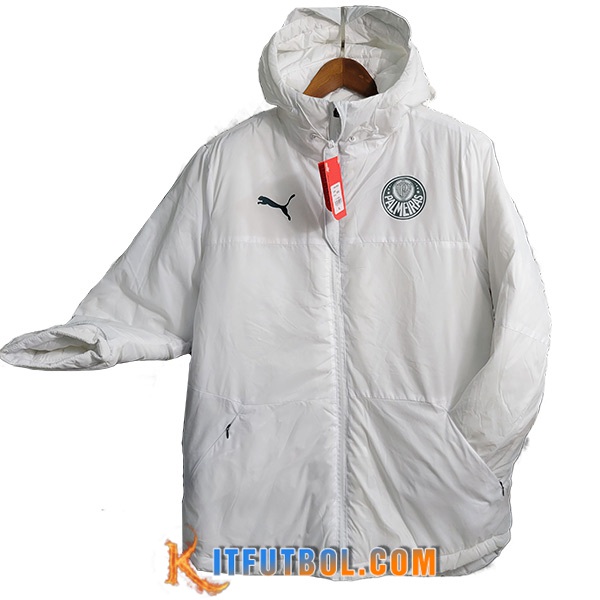 Chaqueta Con Capucha Palmeiras Blanco 2023/2024