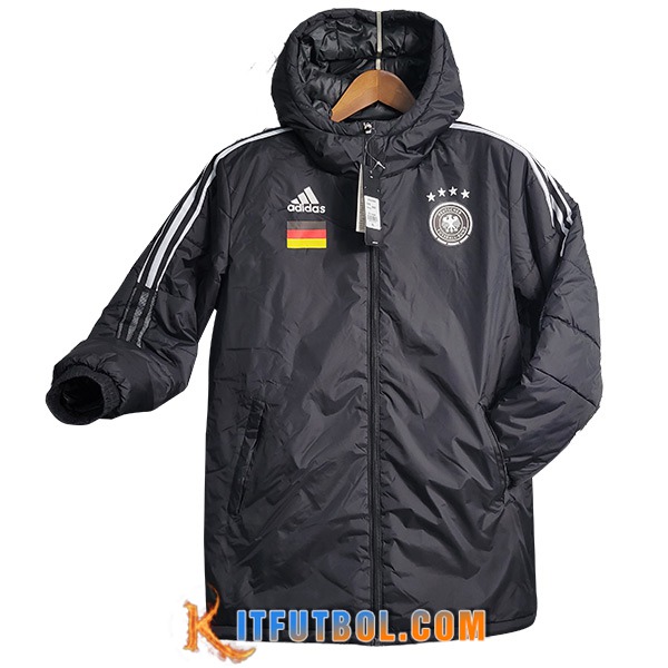 Chaqueta Con Capucha Alemania Negro 2023/2024
