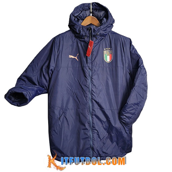 Chaqueta Con Capucha Italia Azul marino 2023/2024