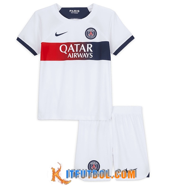 Camisetas De Futbol PSG Ninos Segunda 2023/2024