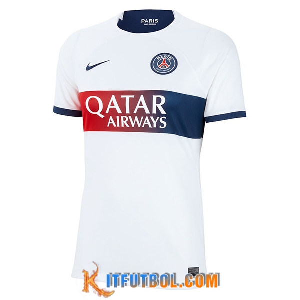 Camisetas De Futbol PSG Mujer Segunda 2023/2024