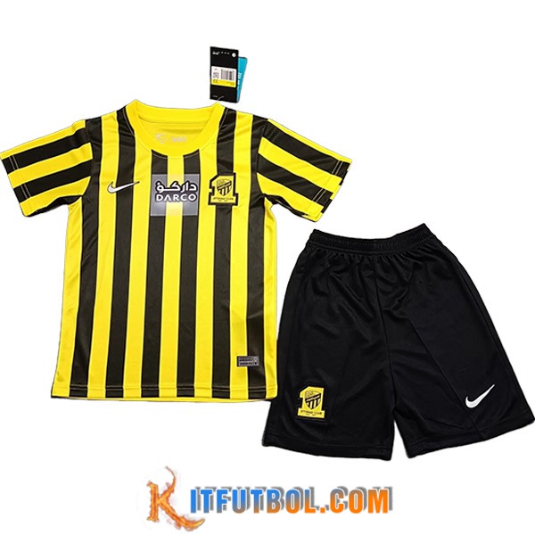 Camisetas De Futbol Al-Ittihad Ninos Primera 2023/2024